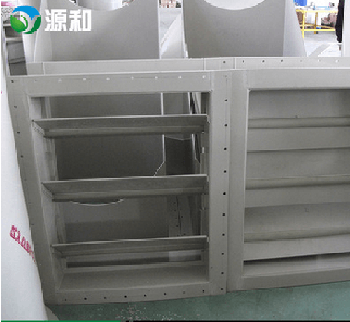 PP方形調節風閥 PP方形調節風閥